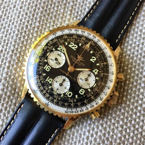 breitling navitimer gold vintage|breitling navitimer prijs.